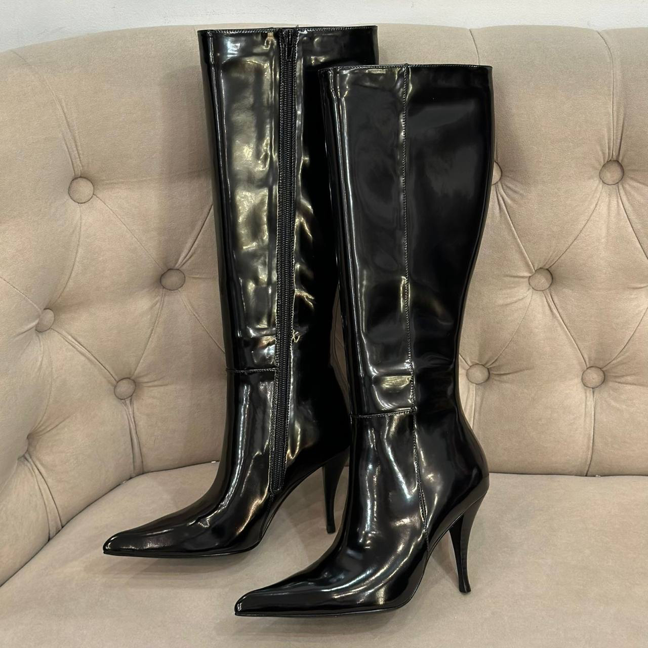 САПОГИ SAINT LAURENT детальное фото