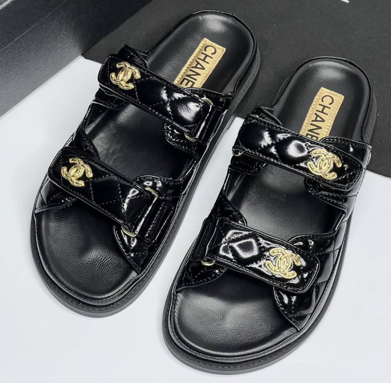 ШЛЕПКИ CHANEL фото