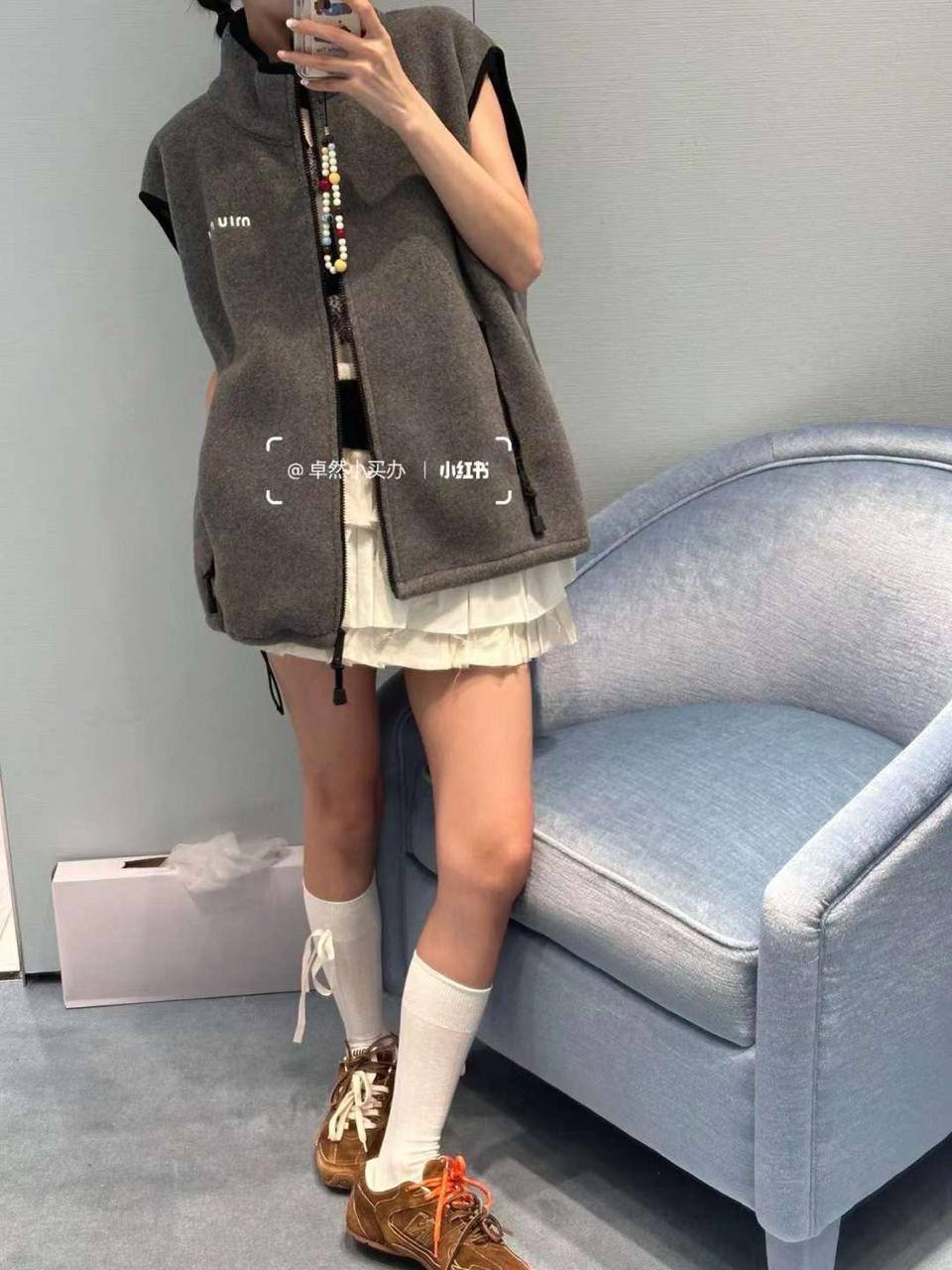 ЖИЛЕТ MIU MIU детальное фото