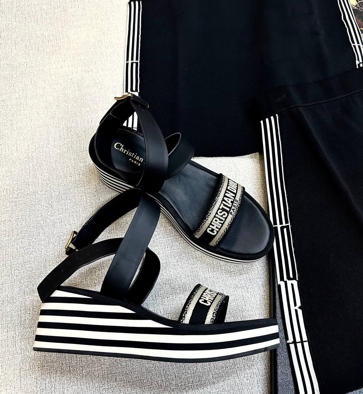 БОСОНОЖКИ CHRISTIAN DIOR детальное фото