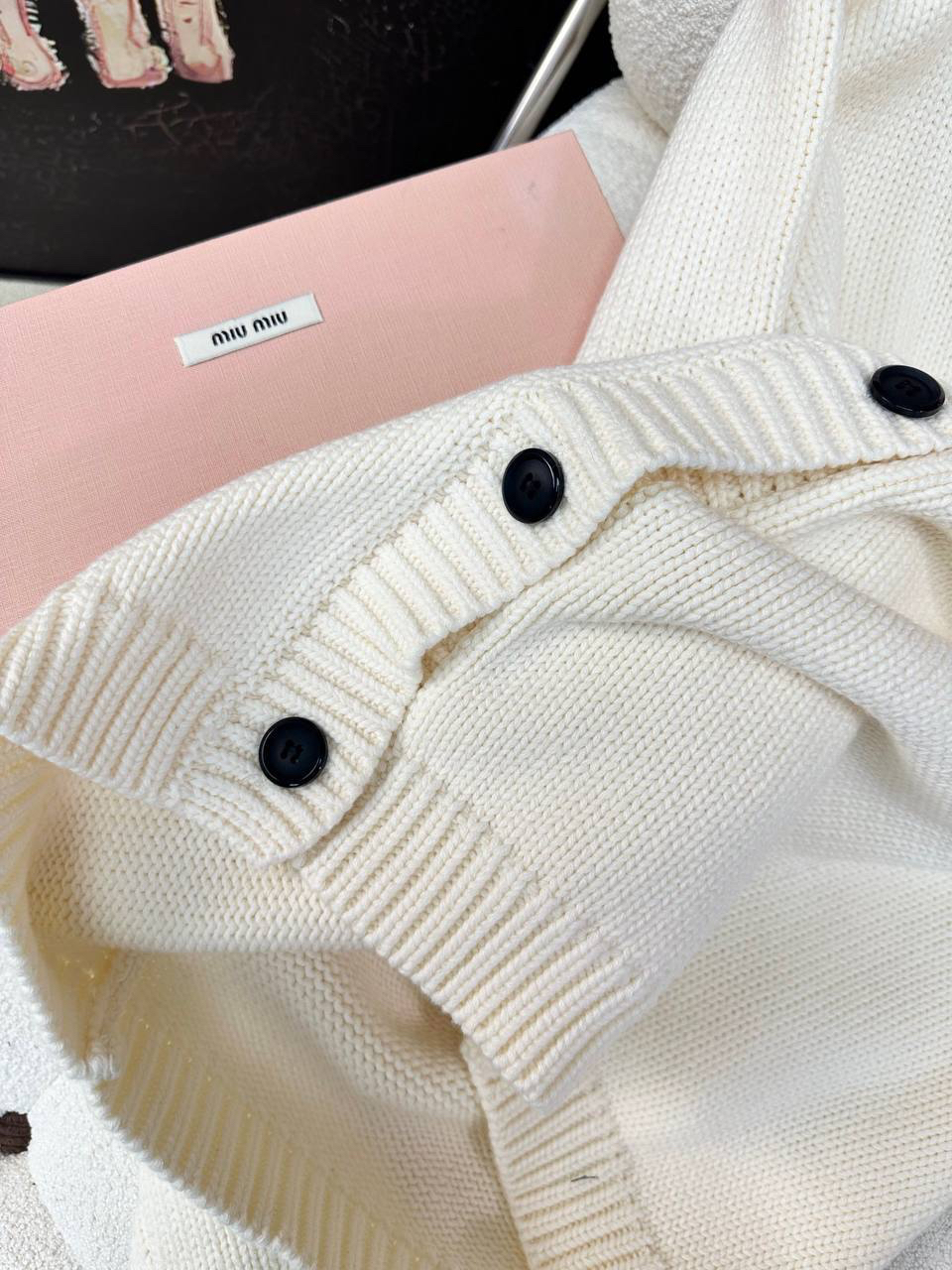 КАРДИГАН MIU MIU детальное фото
