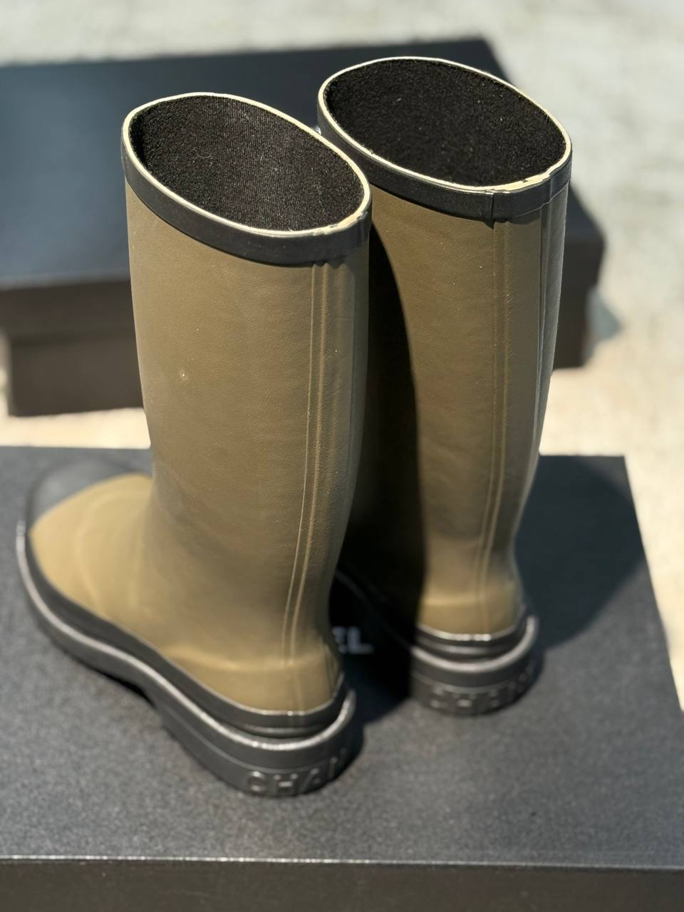 САПОГИ CHANEL детальное фото