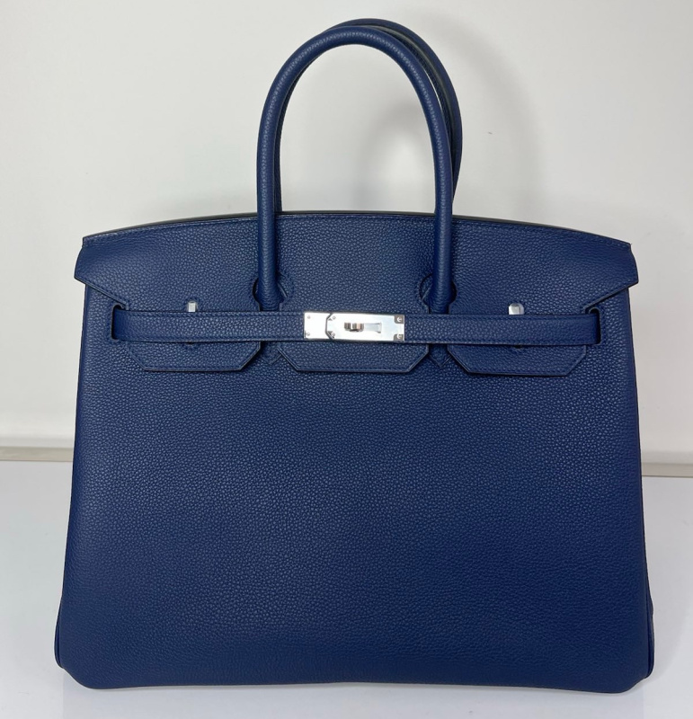 СУМКА HERMES BIRKIN 35 Ручная работа фото