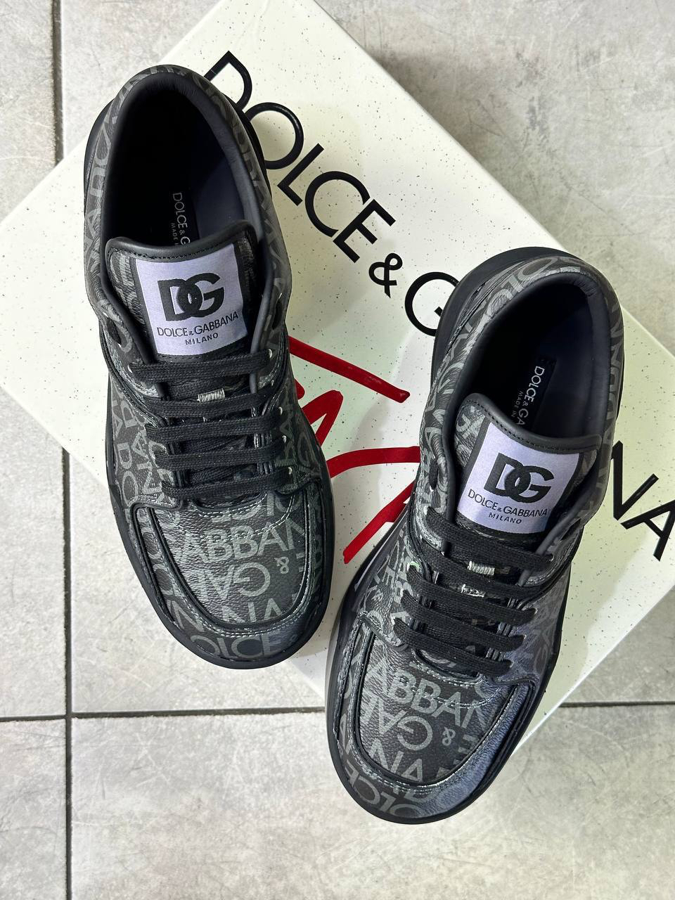 МУЖСКИЕ КРОССОВКИ DOLCE & GABBANA детальное фото