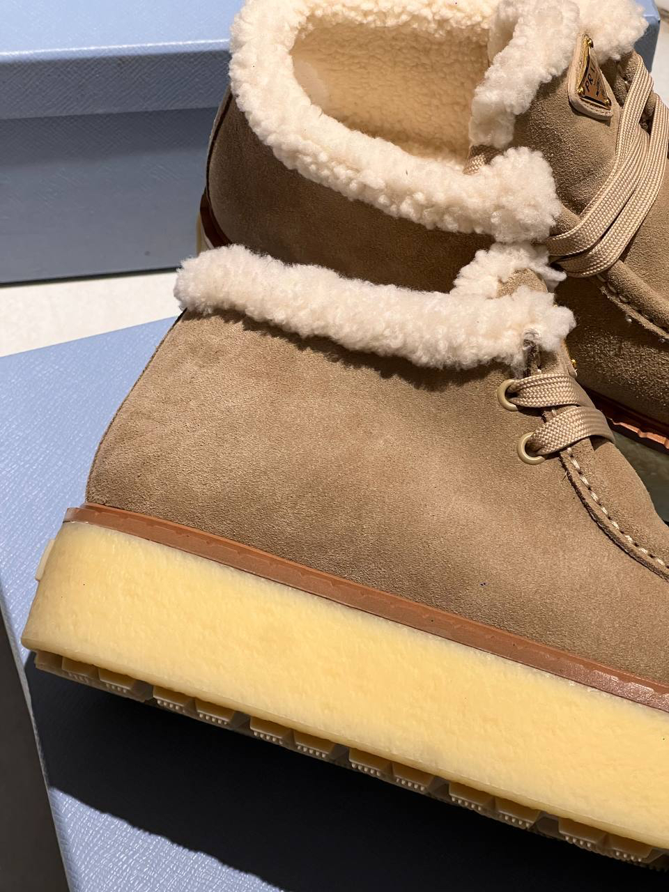 БОТИНКИ PRADA детальное фото