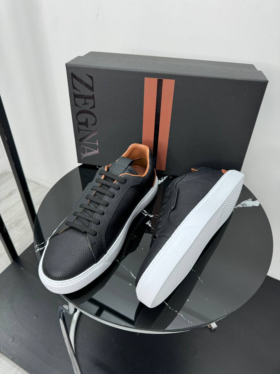 МУЖСКИЕ КЕДЫ ZEGNA детальное фото