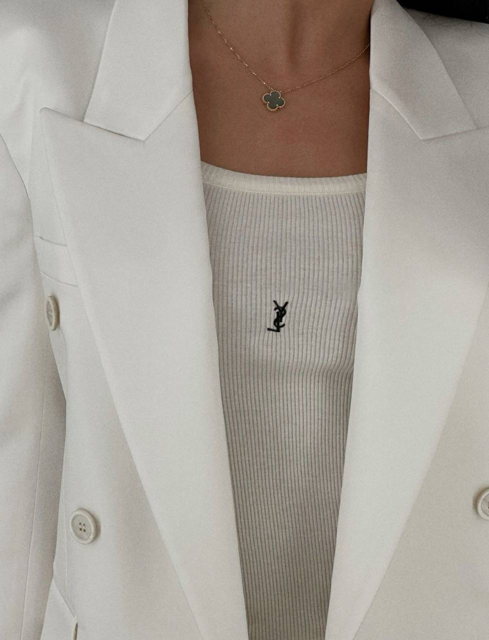 МАЙКА SAINT LAURENT детальное фото