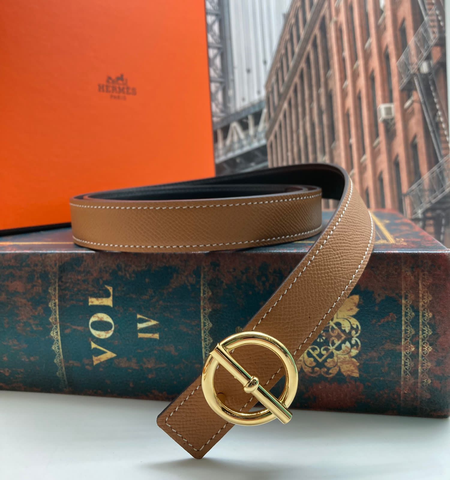 ЖЕНСКИЙ РЕМЕНЬ HERMES детальное фото