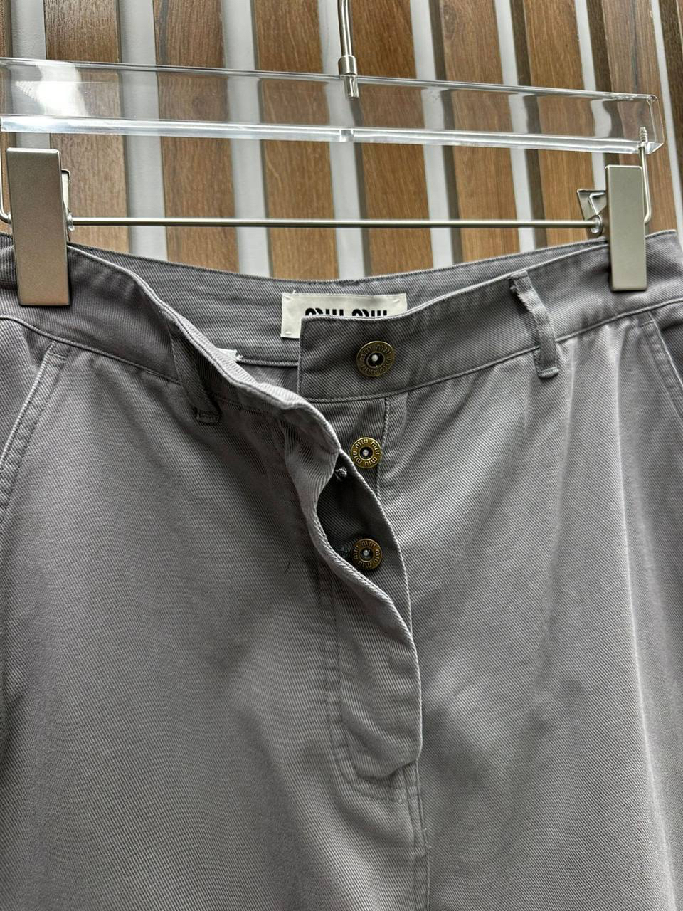 БРЮКИ MIU MIU детальное фото