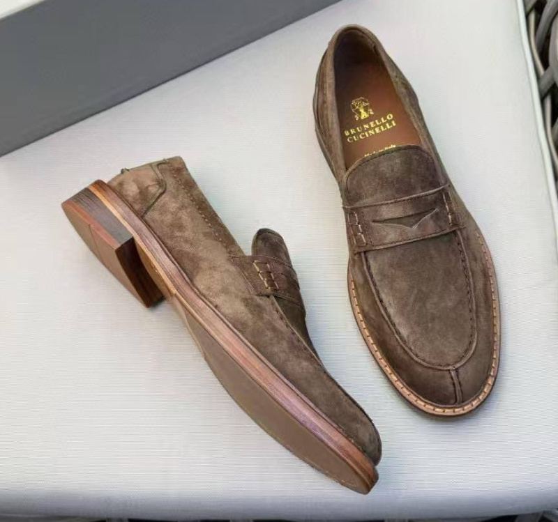 МУЖСКИЕ ЛОФЕРЫ BRUNELLO CUCINELLI фото