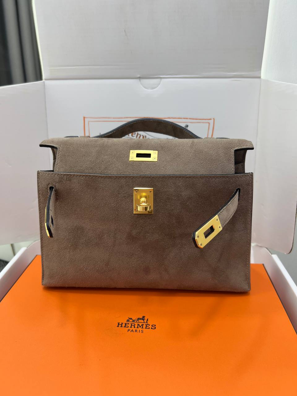 СУМКА HERMES KELLY POCHETTE детальное фото