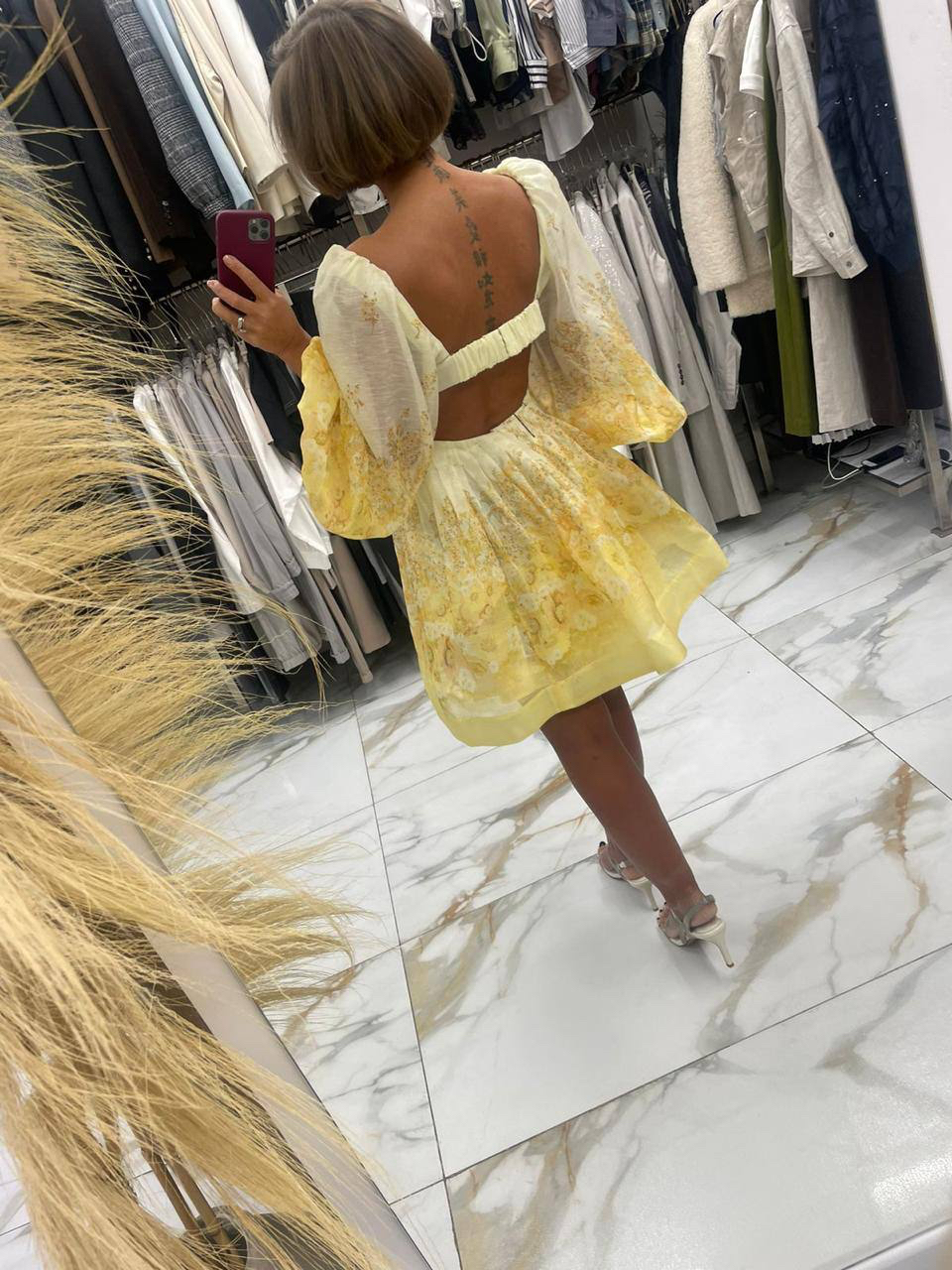 ПЛАТЬЕ ZIMMERMANN детальное фото