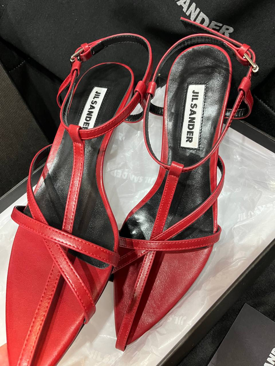 БОСОНОЖКИ JIL SANDER детальное фото