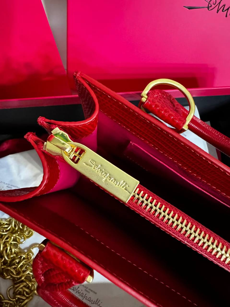 СУМКА SCHIAPARELLI детальное фото