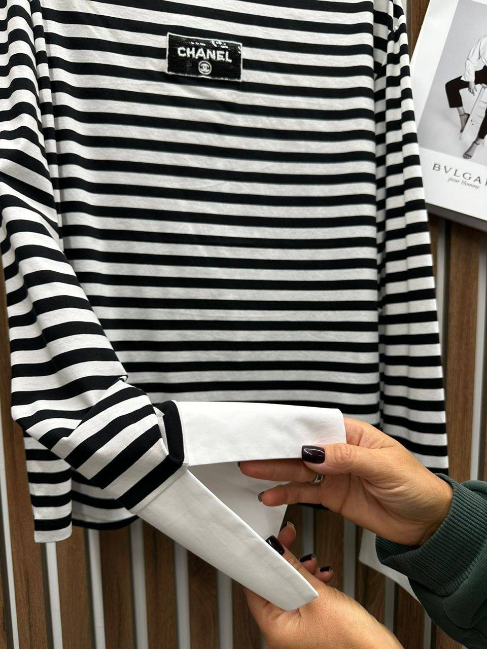 ЛОНГСЛИВ CHANEL детальное фото