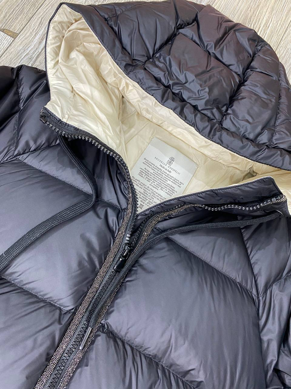 ПУХОВИК BRUNELLO CUCINELLI детальное фото