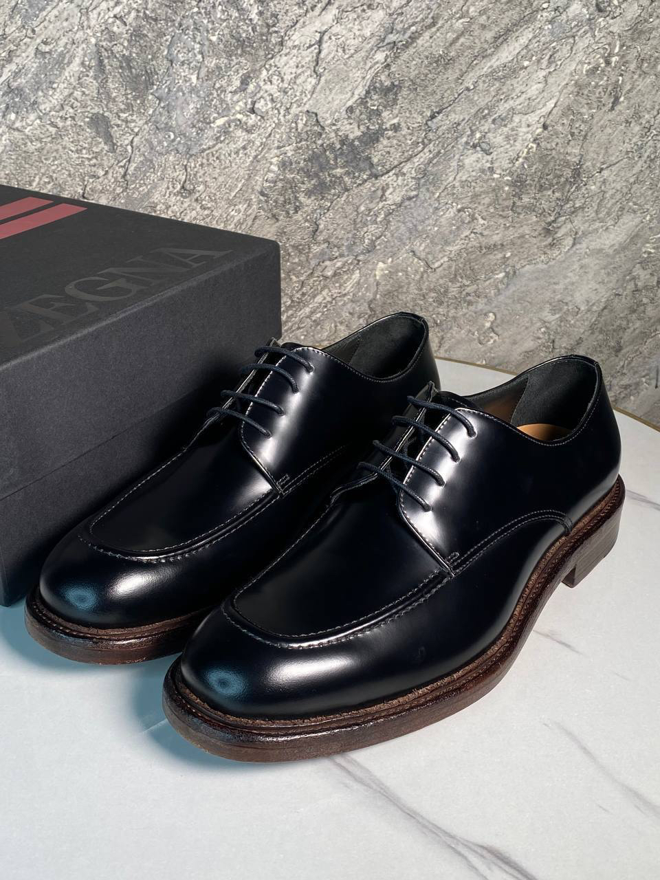 МУЖСКИЕ ТУФЛИ ZEGNA детальное фото
