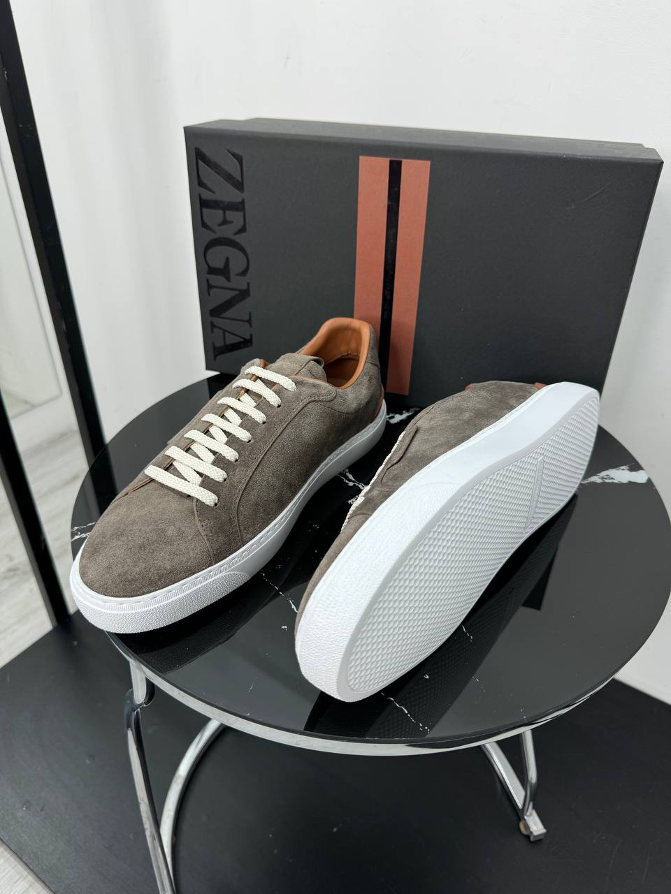 МУЖСКИЕ КЕДЫ ZEGNA детальное фото