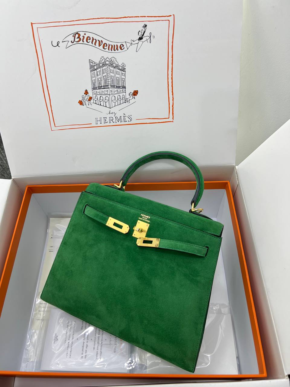 СУМКА HERMES KELLY 25 детальное фото