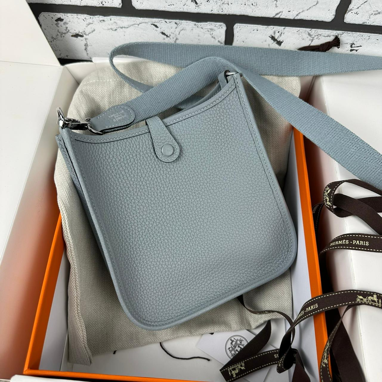 СУМКА HERMES EVELYNE детальное фото