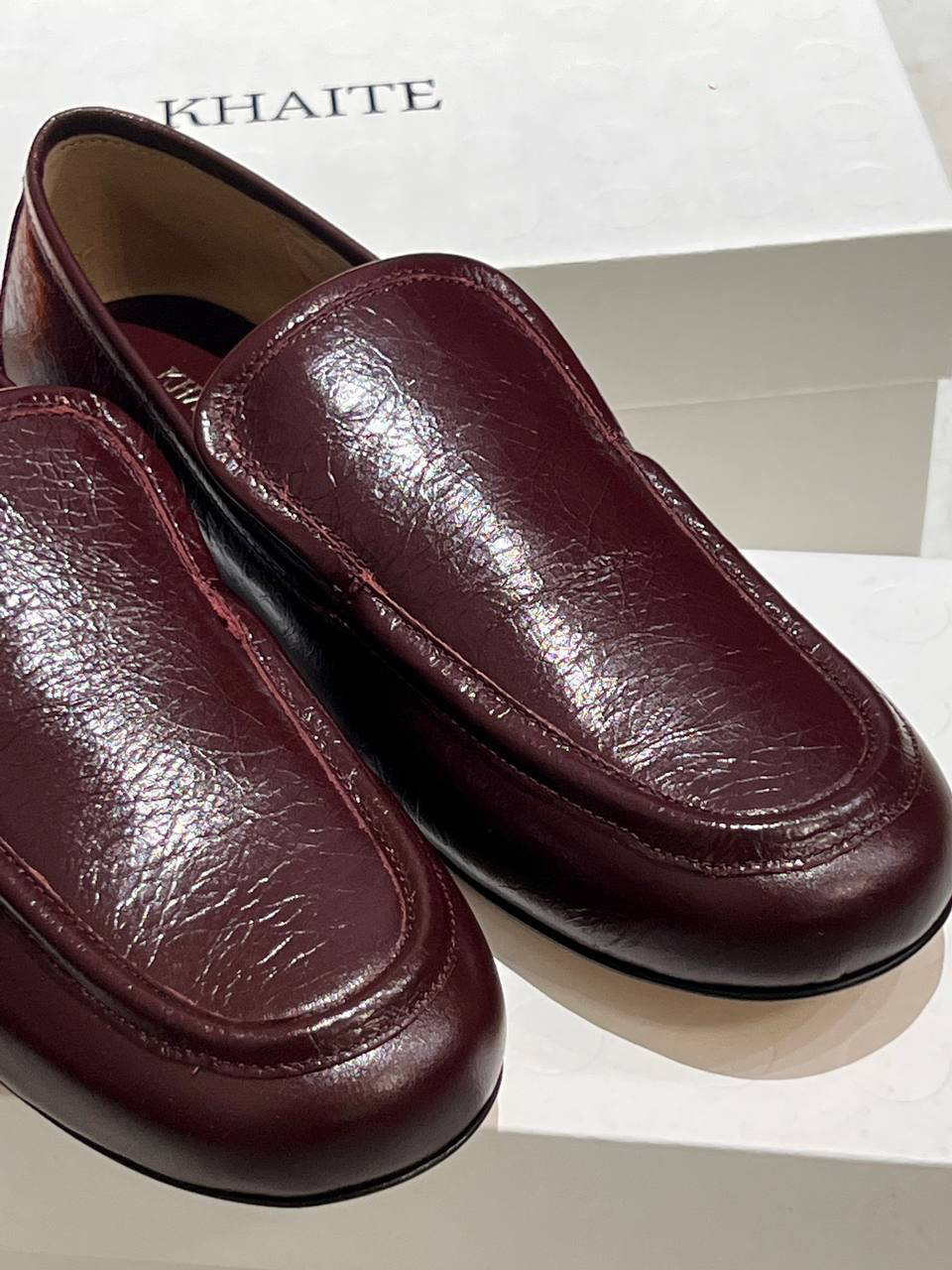 ЛОФЕРЫ KHAITE детальное фото