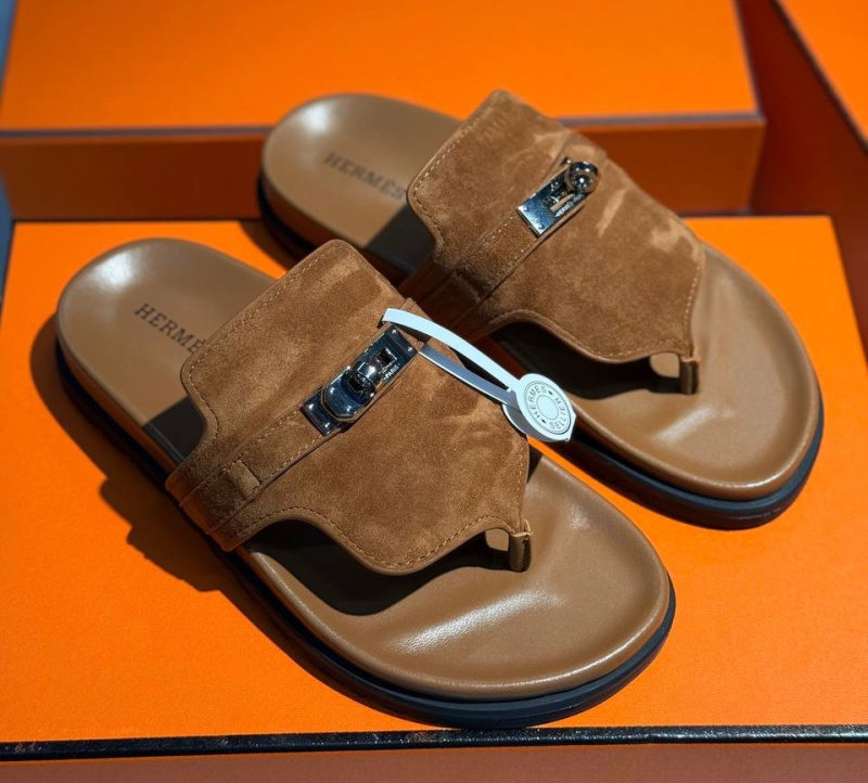 ШЛЕПКИ HERMES фото