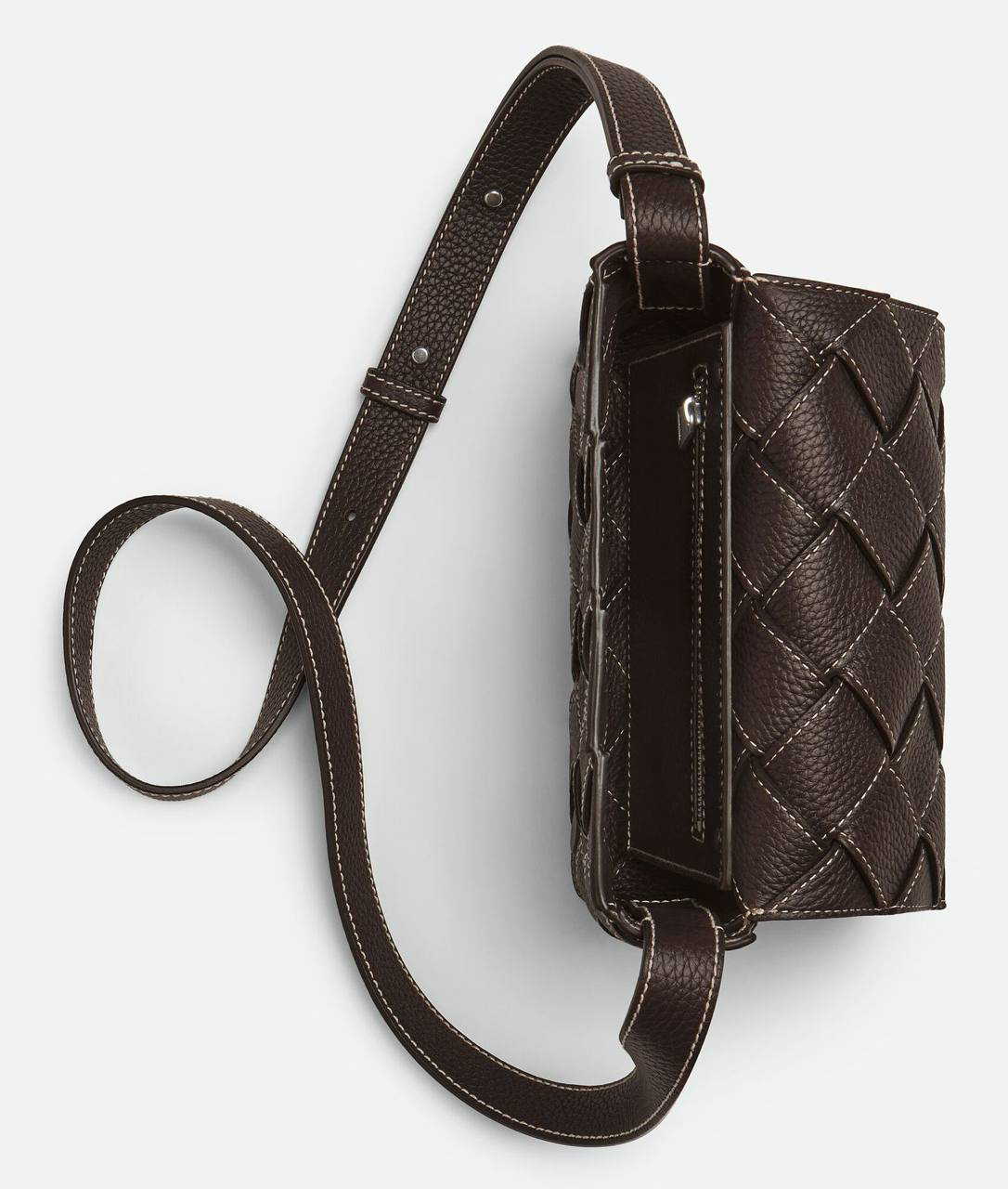 МУЖСКАЯ СУМКА МЕССЕНДЖЕР BOTTEGA VENETA детальное фото