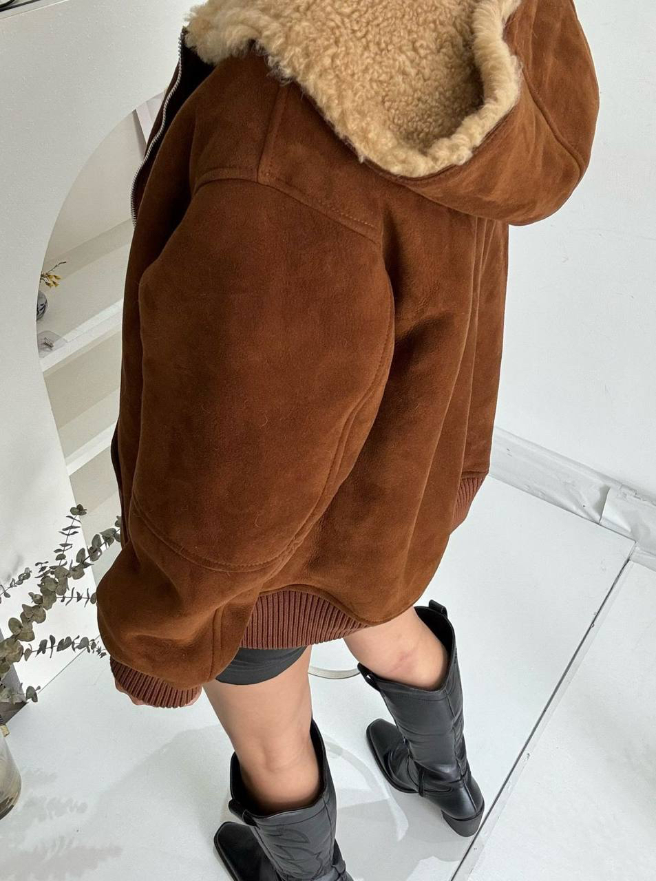 БОМБЕР МЕХОВОЙ MIU MIU детальное фото