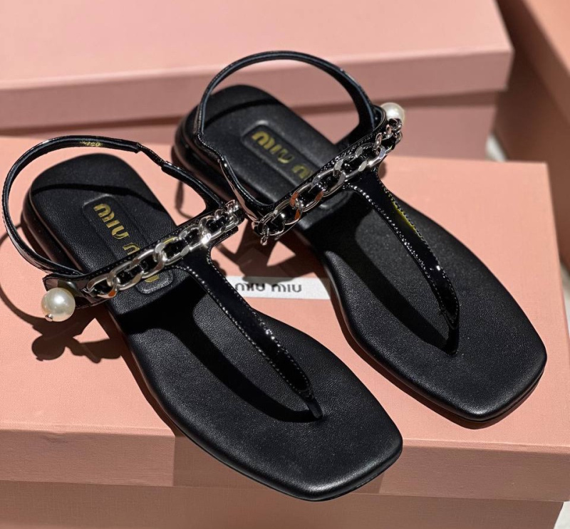 САНДАЛИИ MIU MIU фото