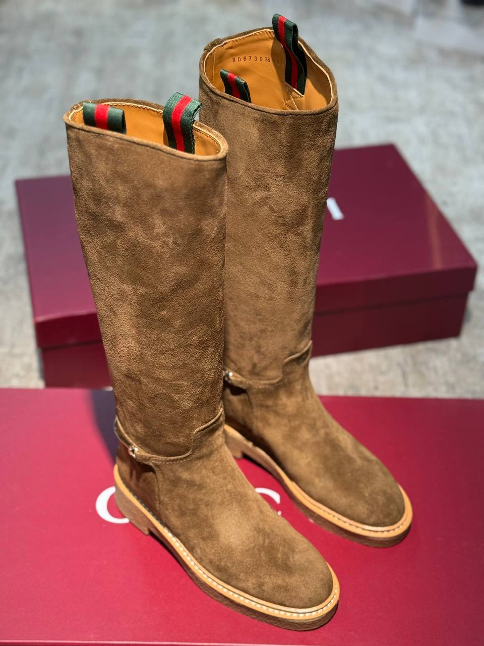 САПОГИ GUCCI детальное фото