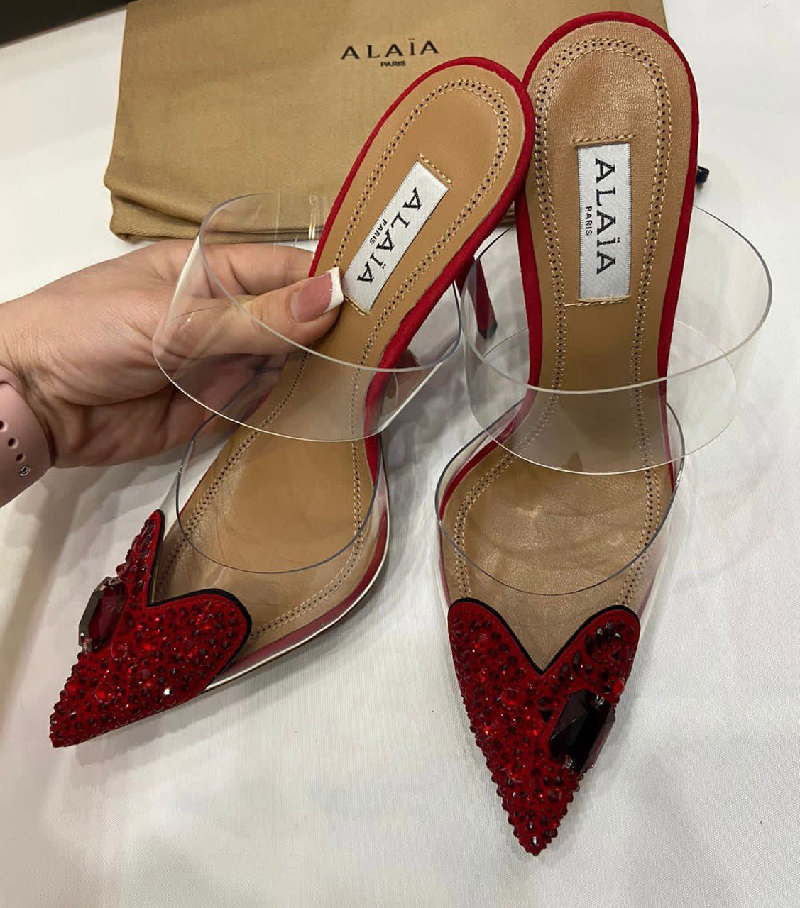 ТУФЛИ ALAIA детальное фото