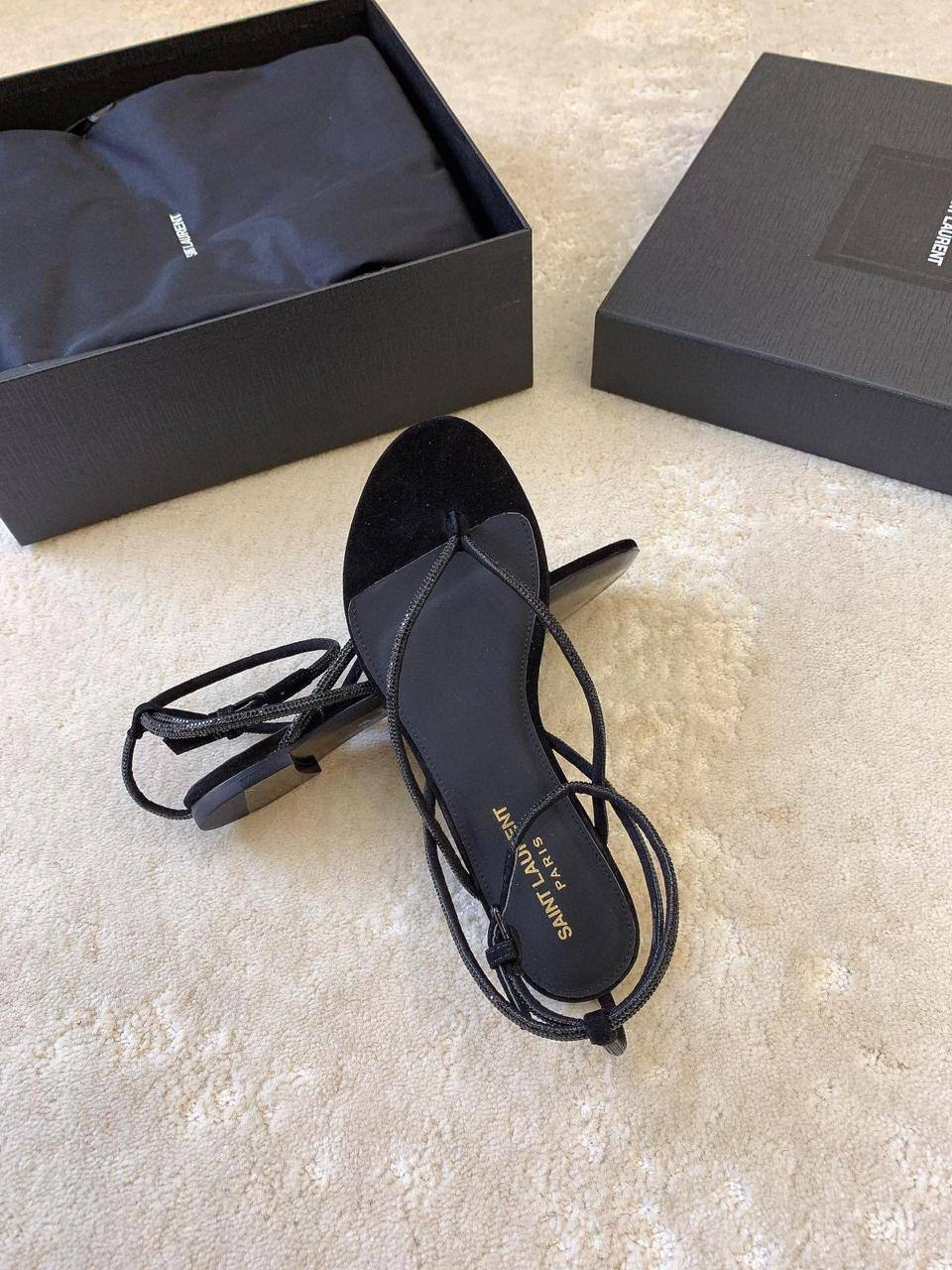 БОСОНОЖКИ SAINT LAURENT детальное фото