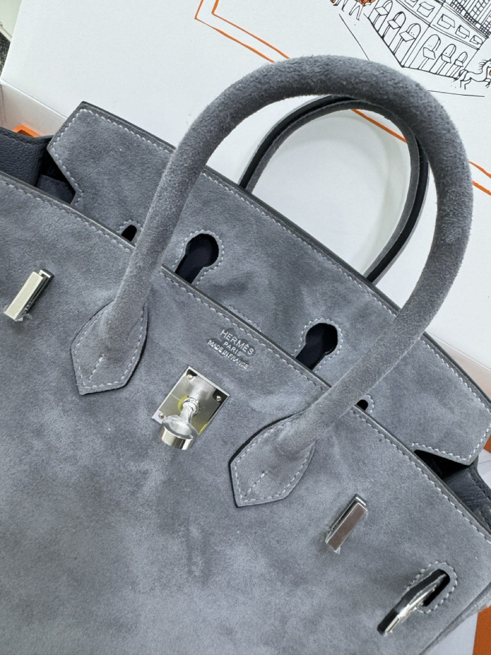 СУМКА HERMES BIRKIN 25 детальное фото