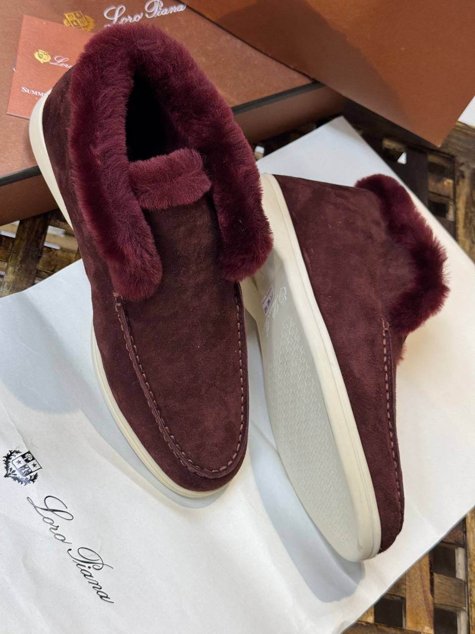 ЛОФЕРЫ LORO PIANA детальное фото