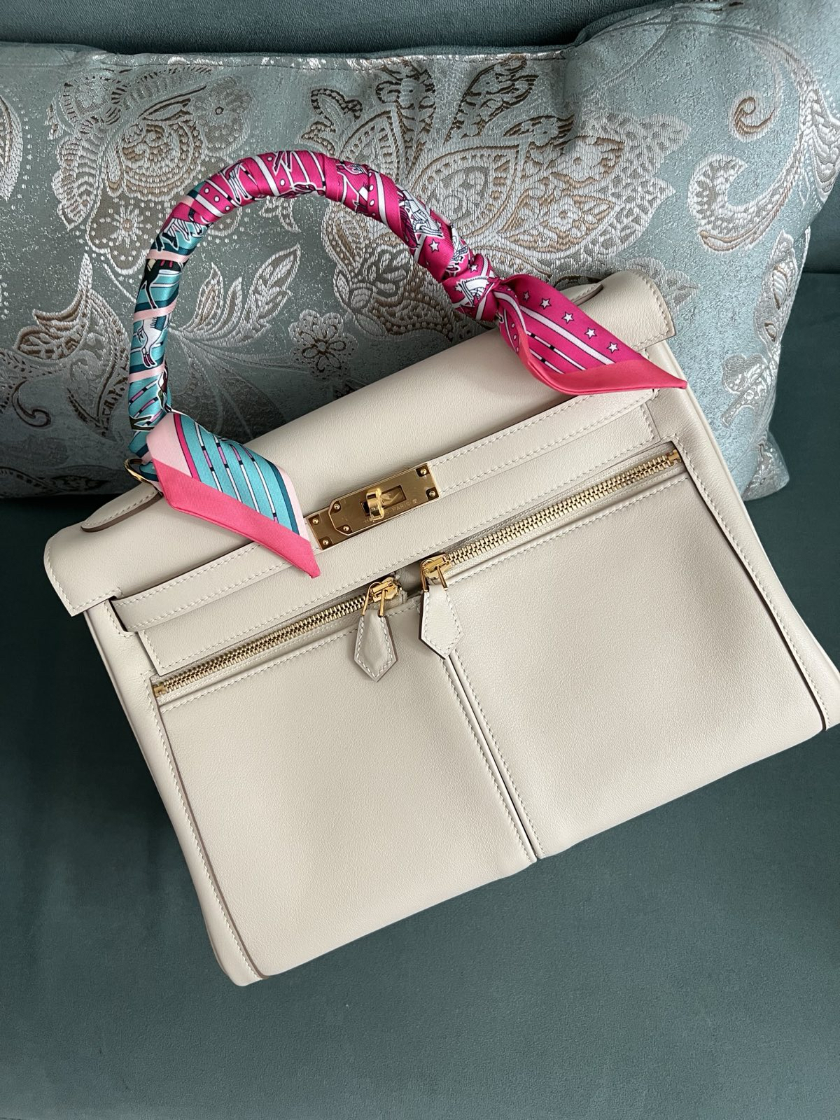 СУМКА HERMES KELLY LAKIS 32 детальное фото