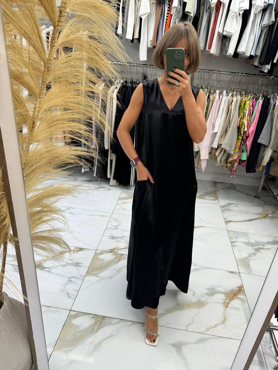 ПЛАТЬЕ TOTEME детальное фото