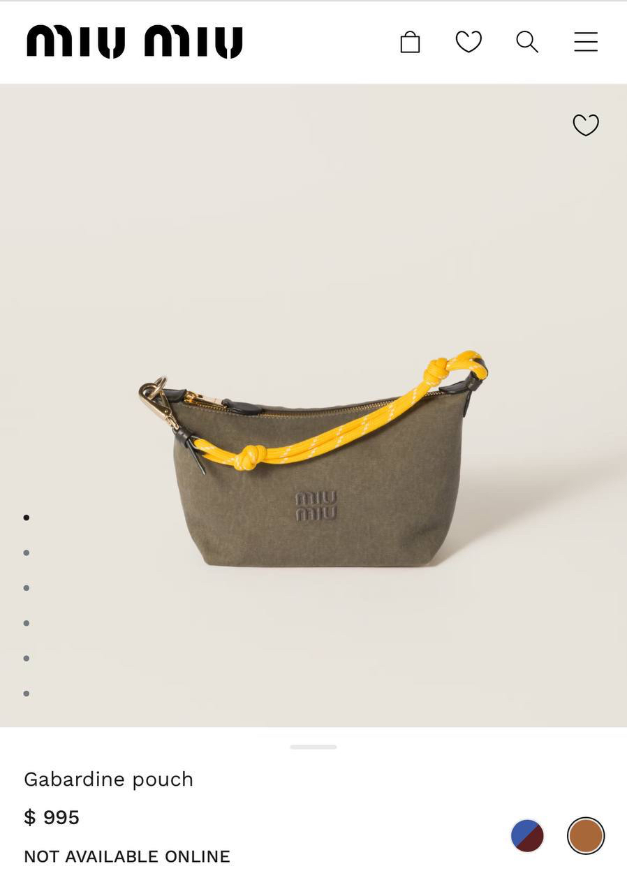 СУМКА MIU MIU детальное фото