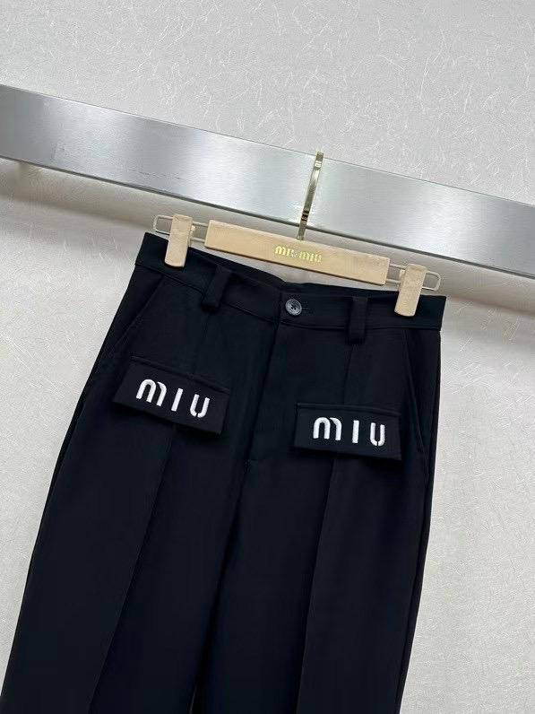 БРЮКИ MIU MIU детальное фото