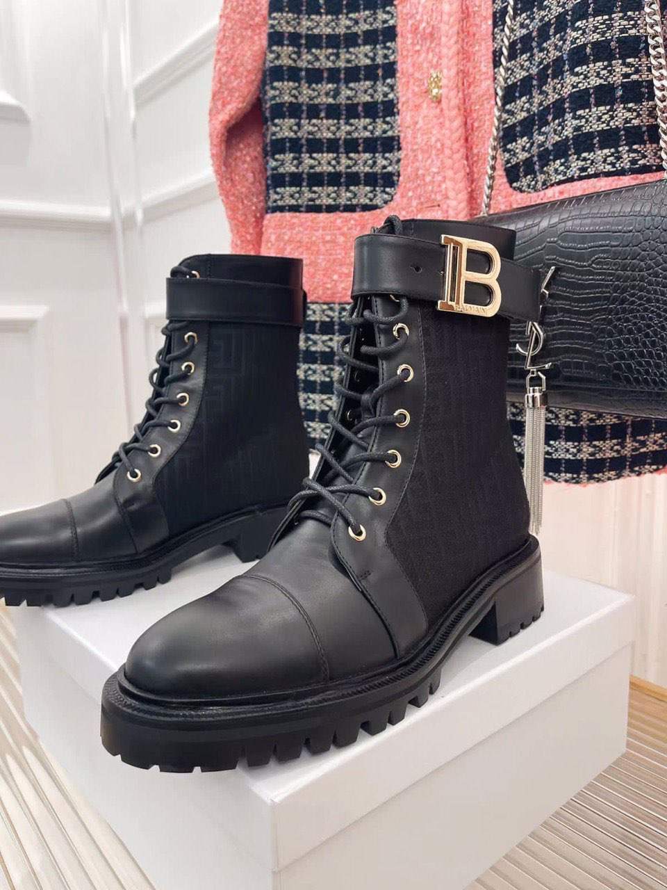 БОТИНКИ BALMAIN детальное фото