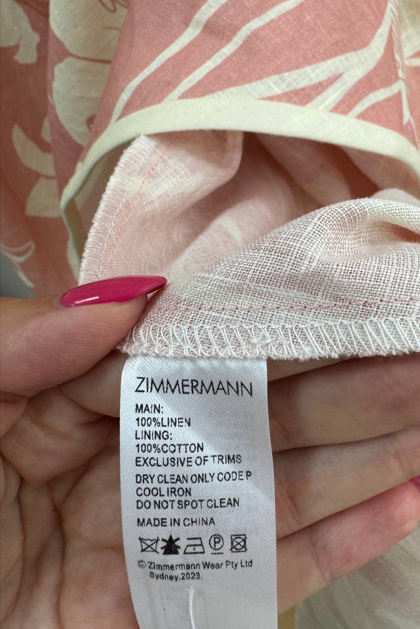 ПЛАТЬЕ ZIMMERMANN детальное фото