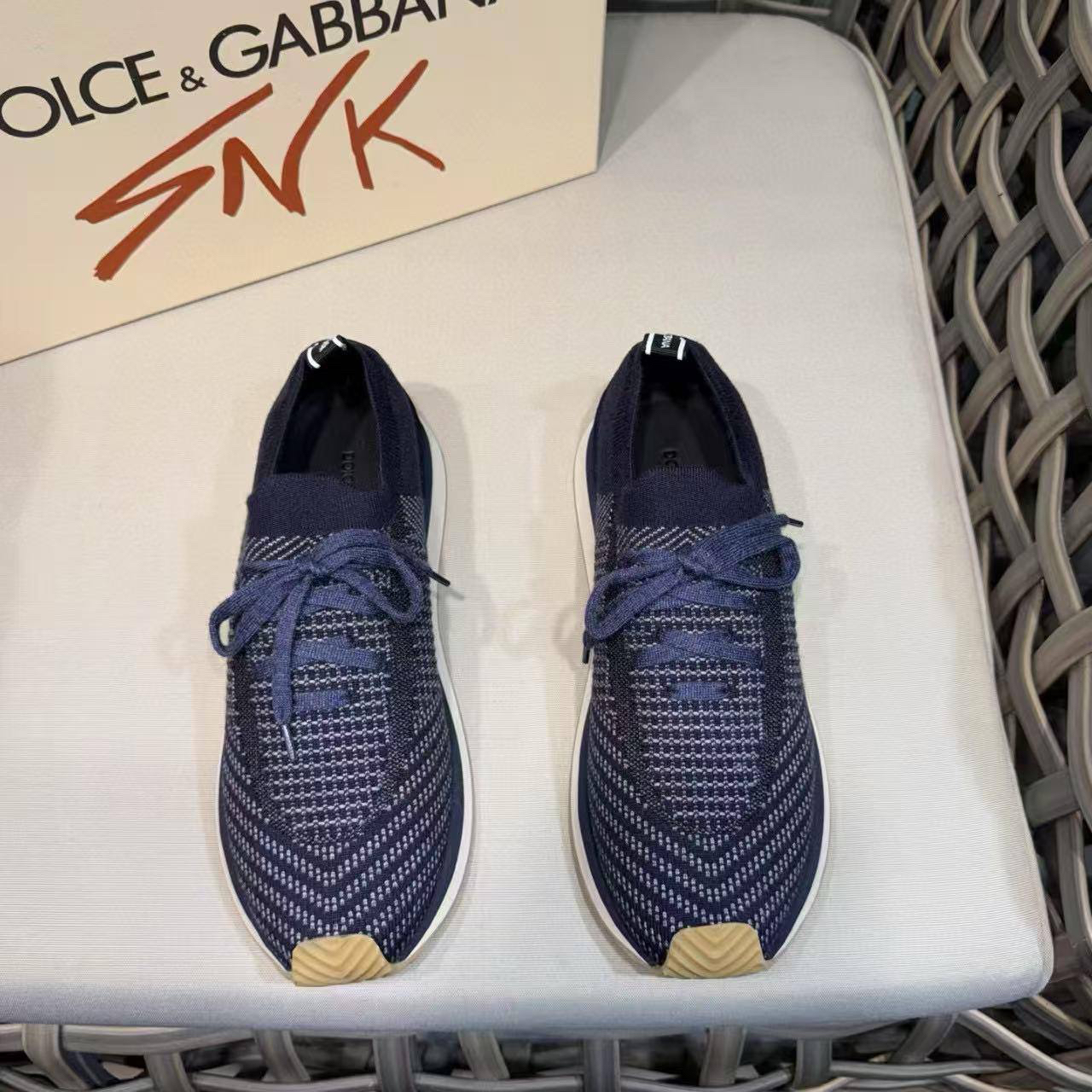 МУЖСКИЕ КРОССОВКИ DOLCE & GABBANA детальное фото