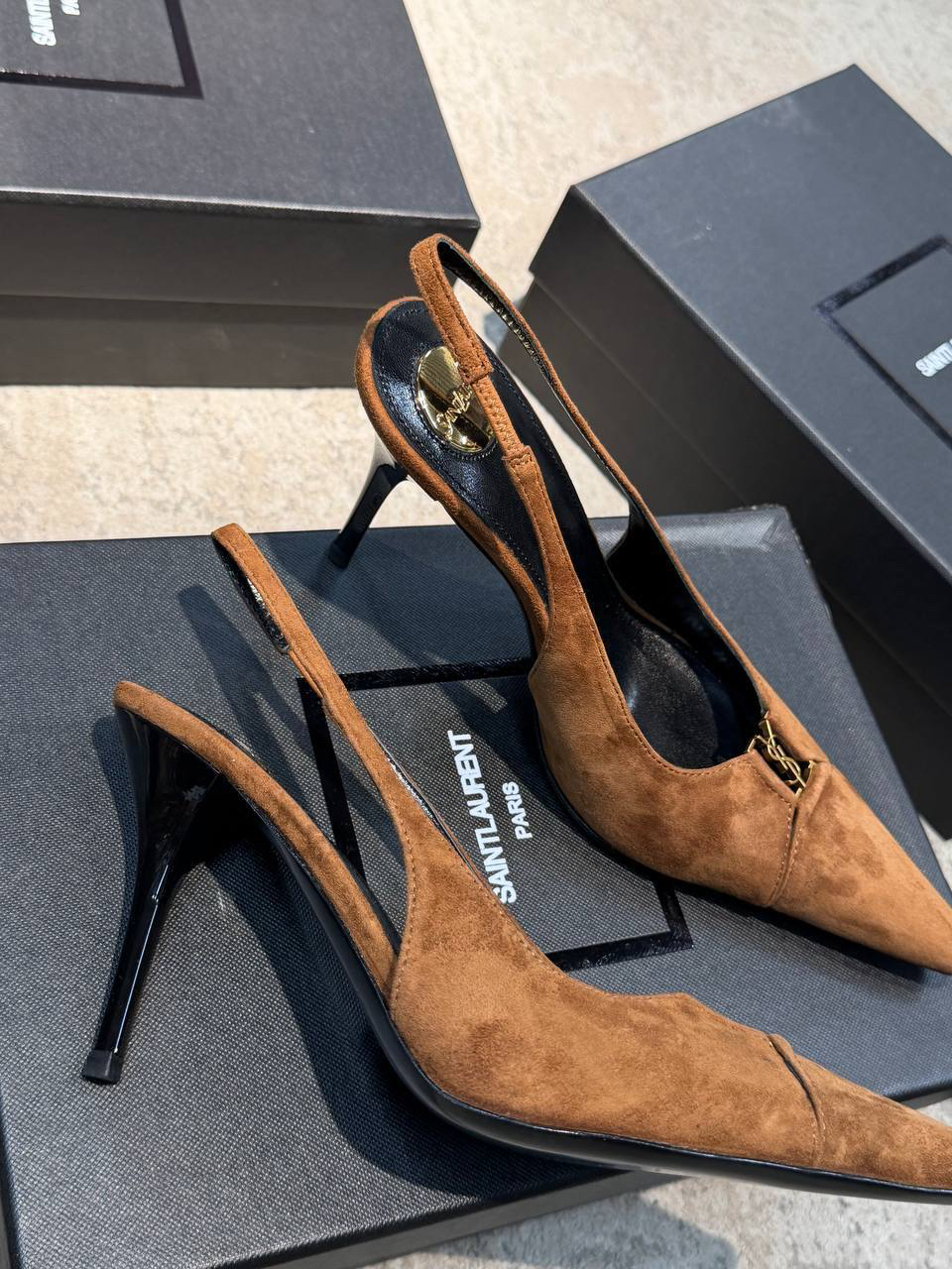 ТУФЛИ SAINT LAURENT детальное фото