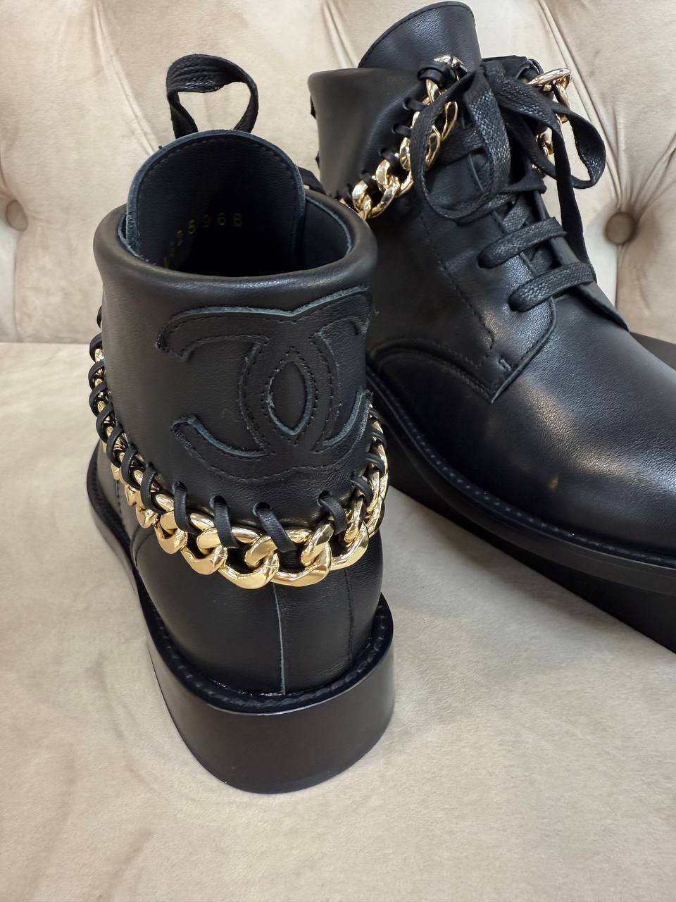 БОТИНКИ CHANEL детальное фото