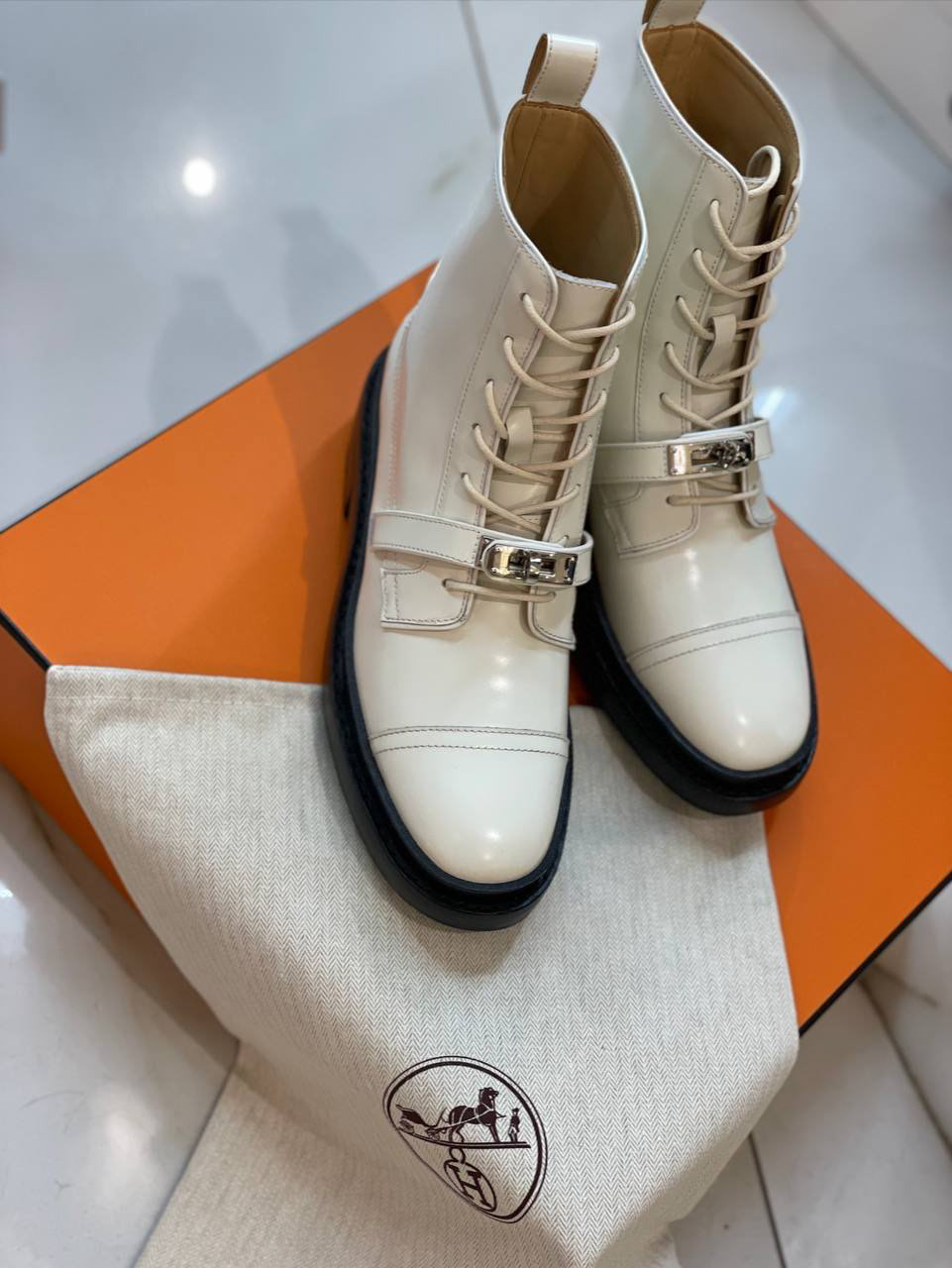 БОТИНКИ HERMES детальное фото