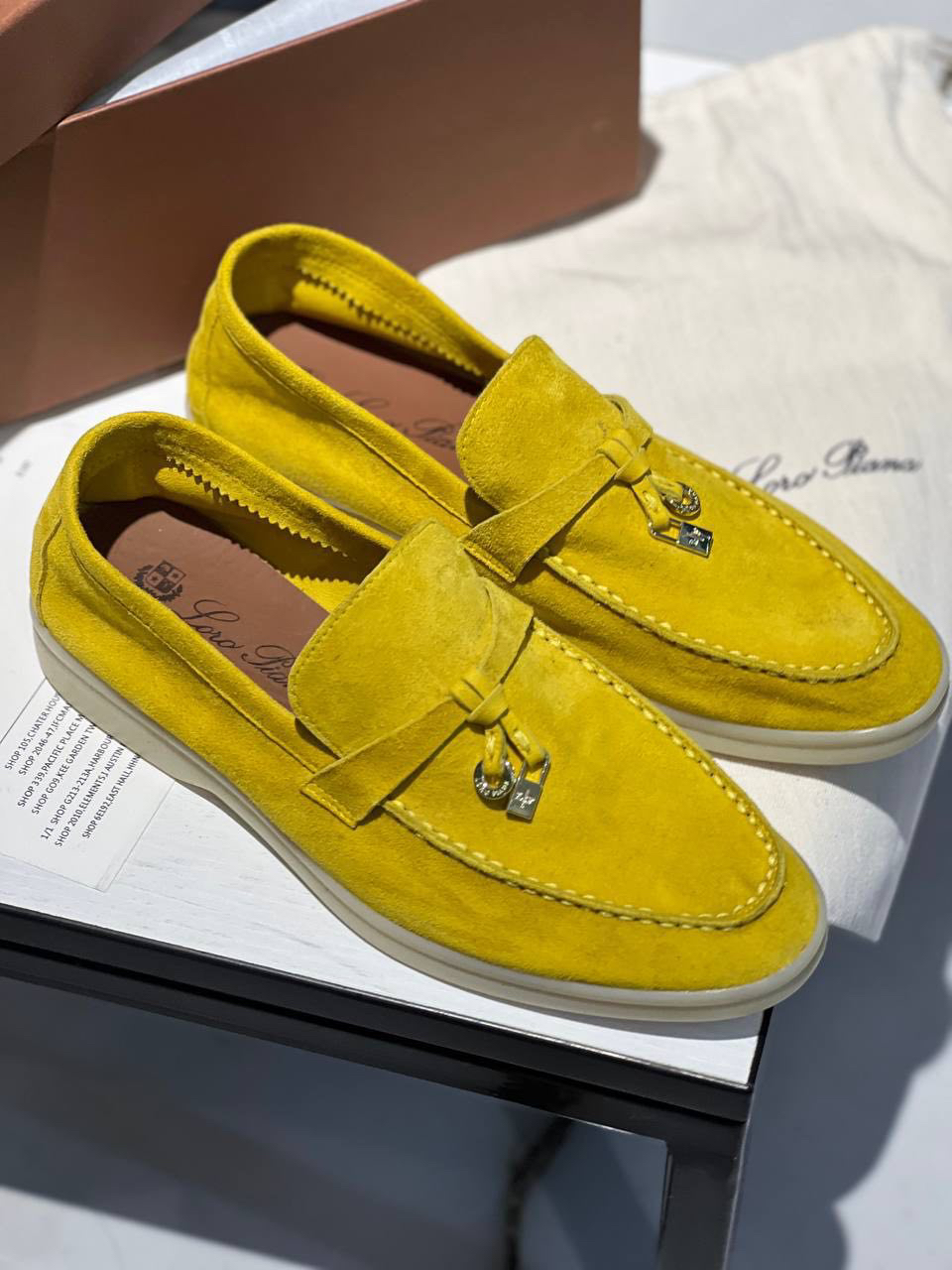 ЛОФЕРЫ LORO PIANA детальное фото