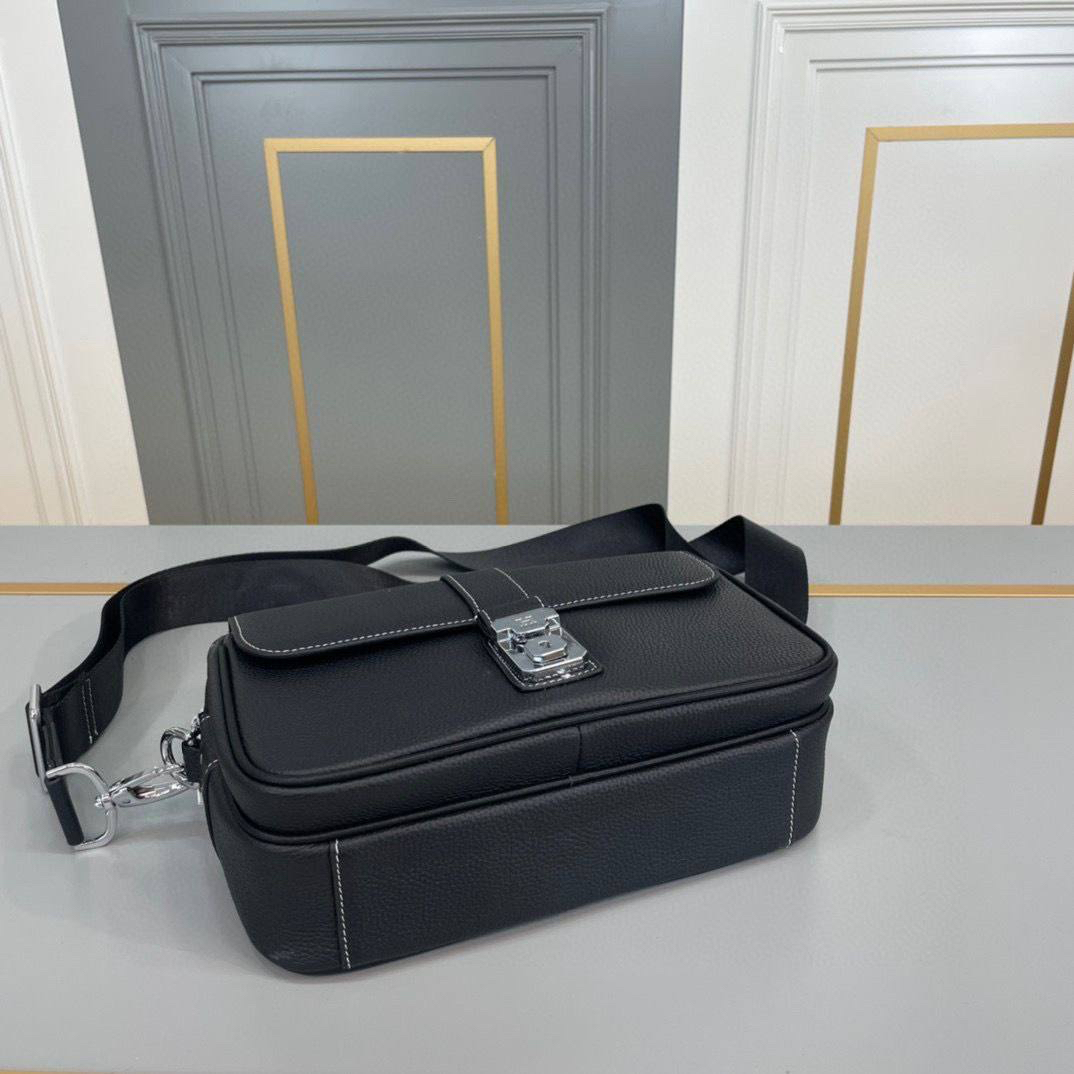МУЖСКАЯ СУМКА МЕССЕНДЖЕР HERMES детальное фото