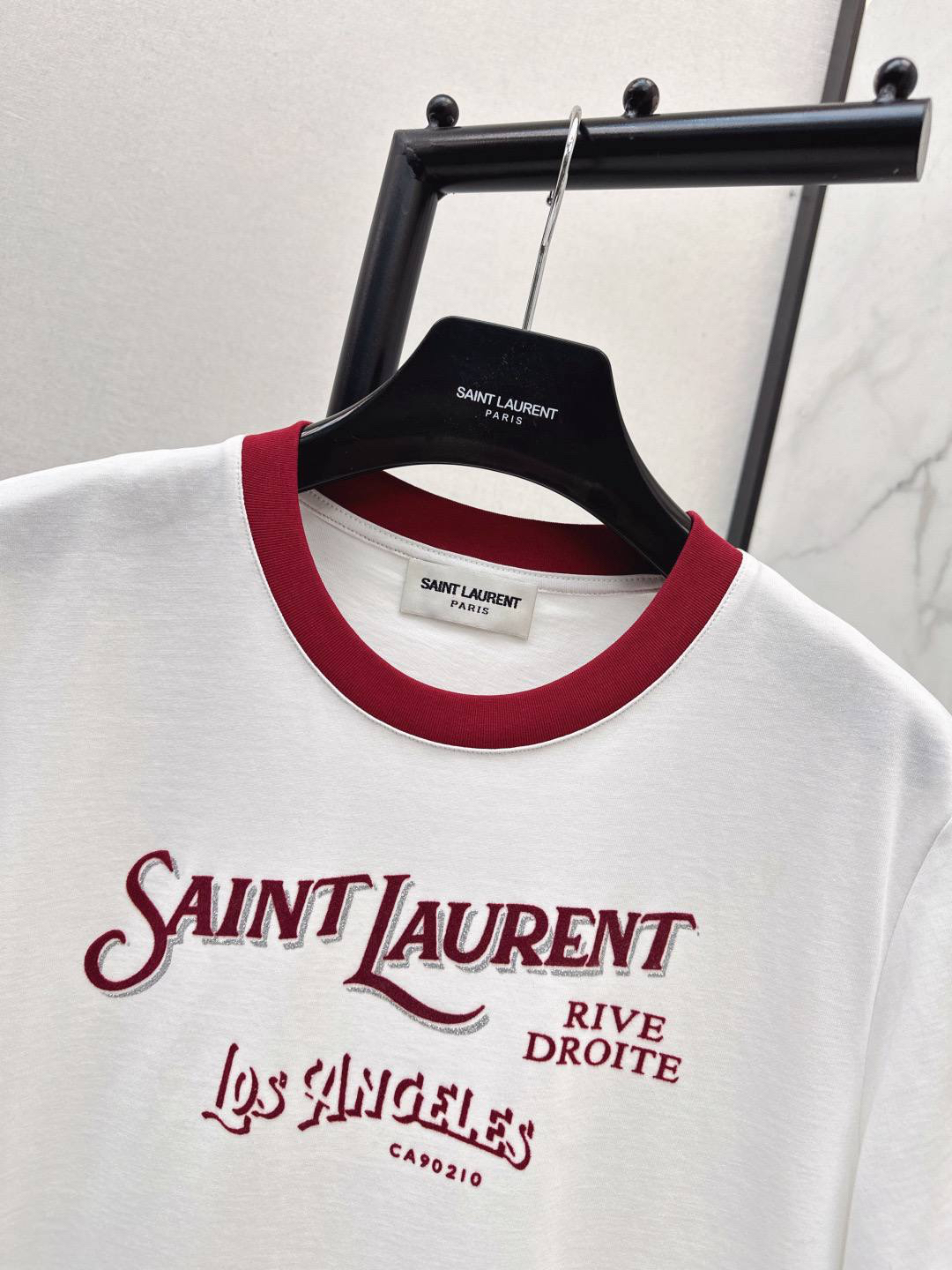 ФУТБОЛКА SAINT LAURENT детальное фото