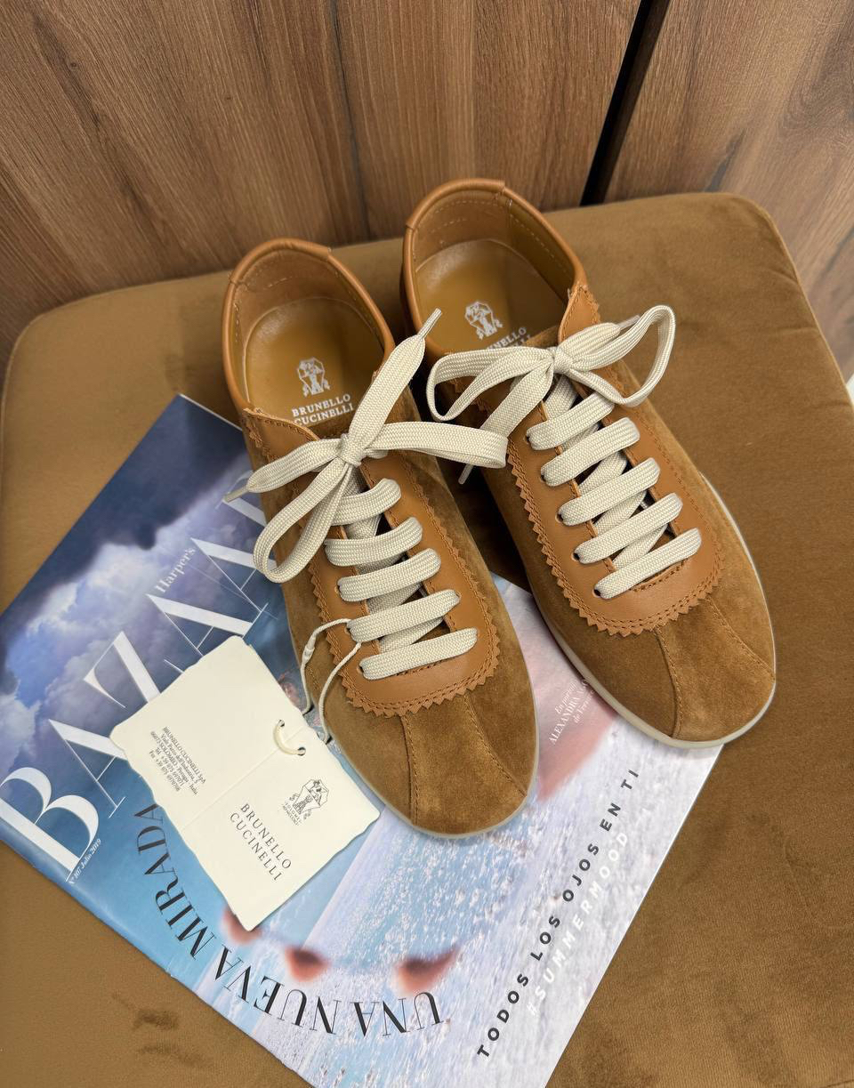 КЕДЫ BRUNELLO CUCINELLI детальное фото