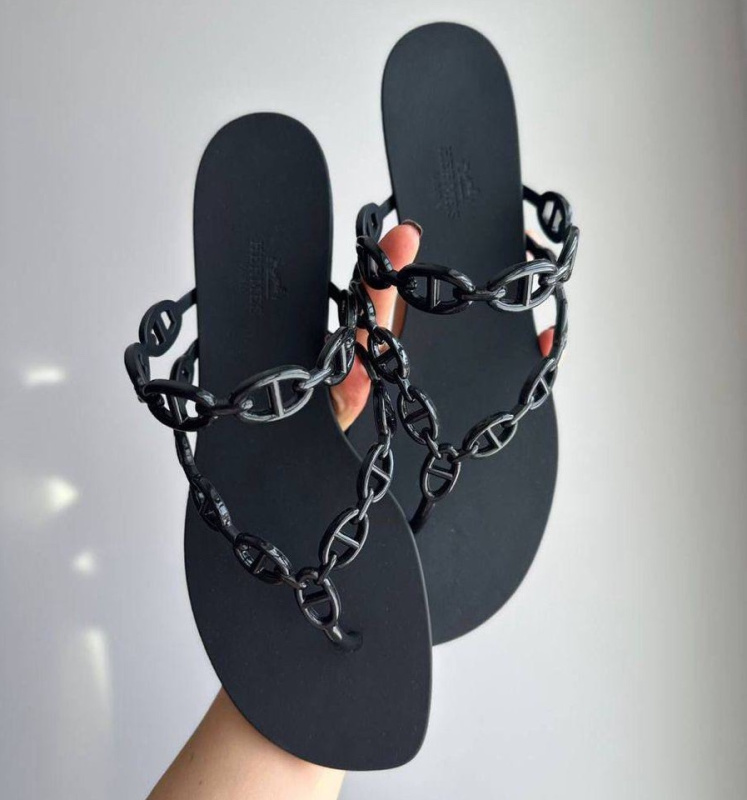 ШЛЕПКИ HERMES фото