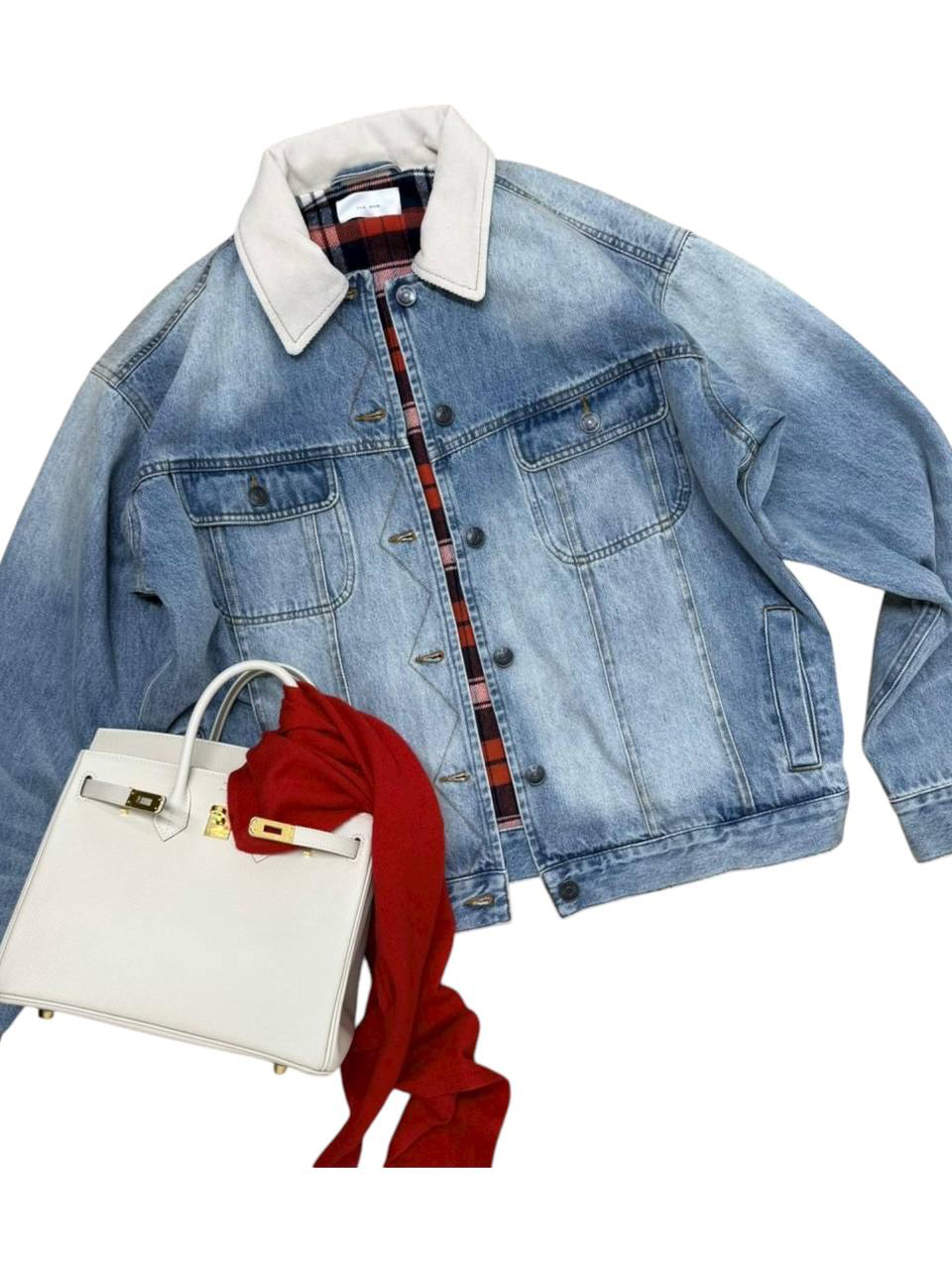 КУРТКА ДЖИНСОВКА THE ROW детальное фото